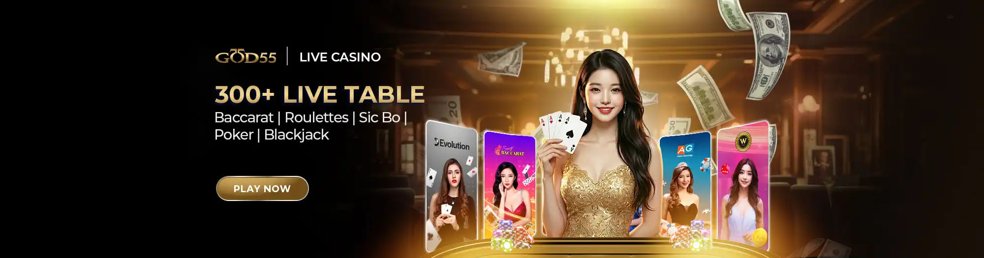 GOD55 Casino reference artwork